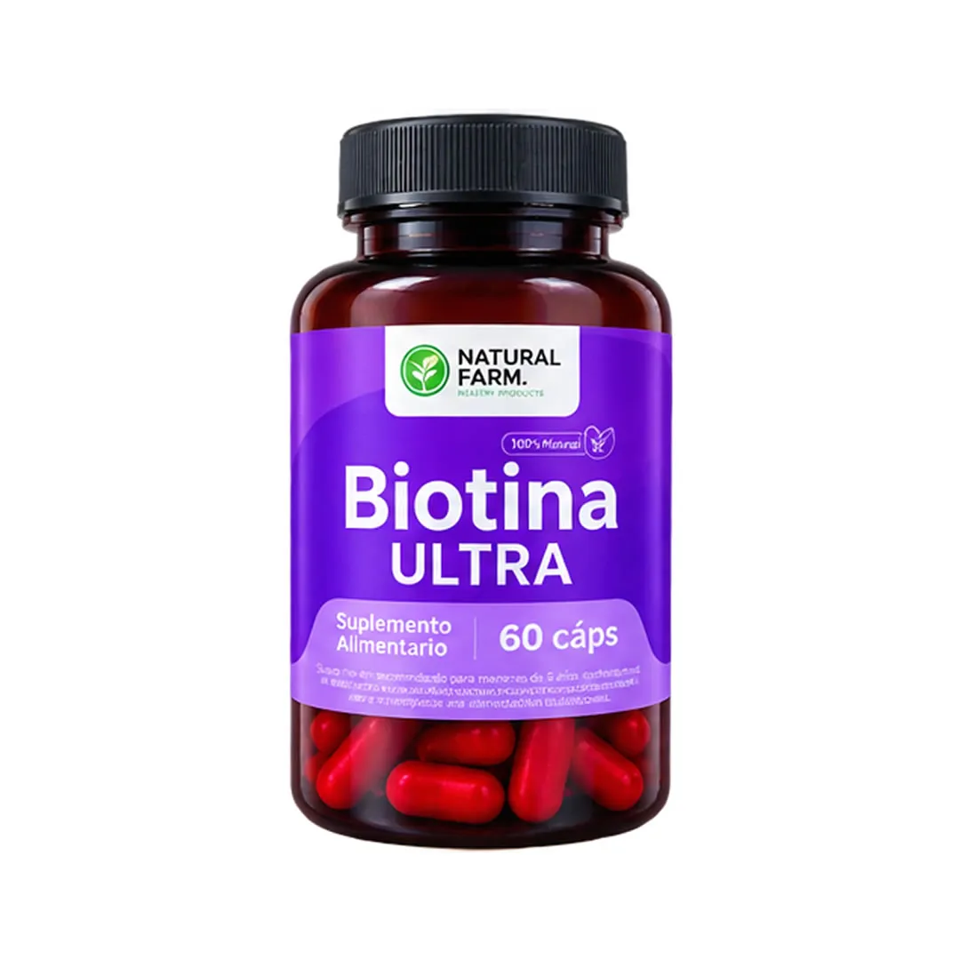 BIOTINA ULTRA NATURALFARM-FOTO1 Biotina ULTRA - Imagen 1